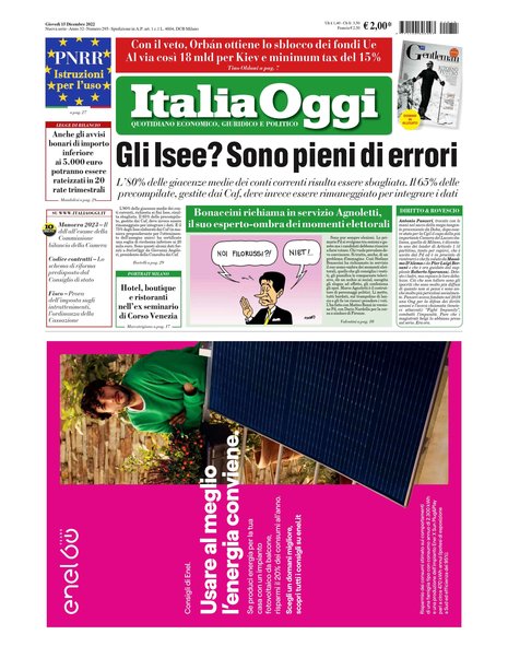 Italia oggi : quotidiano di economia finanza e politica